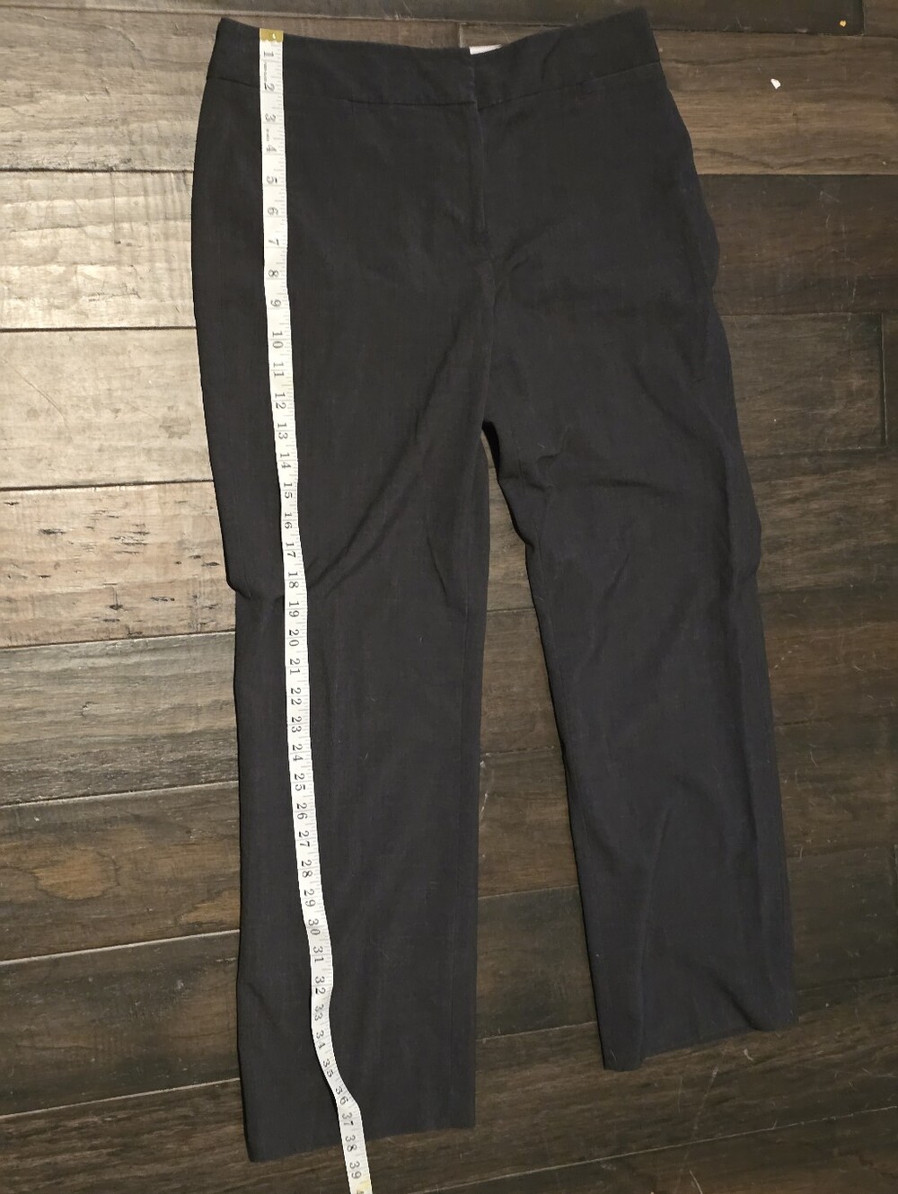 Liz Claiborne Career Petite Gray Trouser Pants Women's 6P Straight Leg